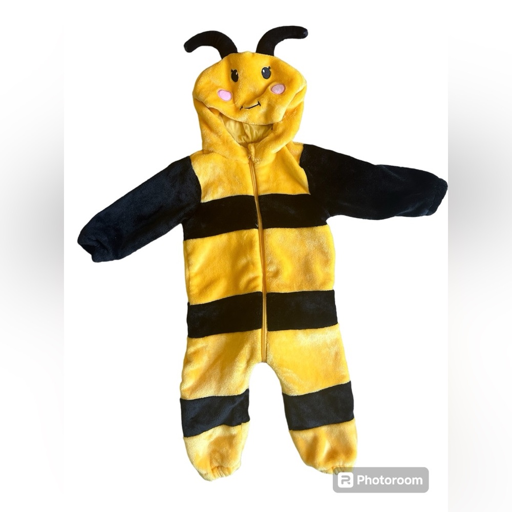 Toddler Bumblebee Onesie Costume